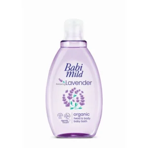 Baby Mild Relaxing Lavender Organic Head & Body Baby Bath 180 ml