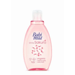 Baby Mild White Sakura Organic Head & Body Baby Bath 180 ml